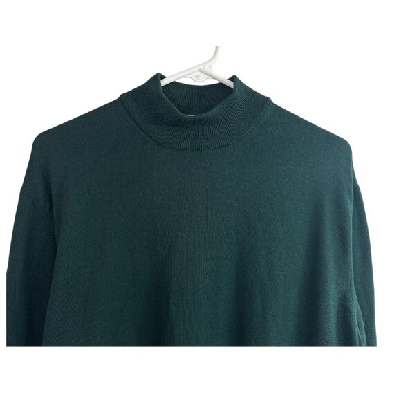 Valentino Studio Men’s XL 52 Merino Wool Mock Neck Sweater Italy Luxury Designer - Picture 3 of 16
